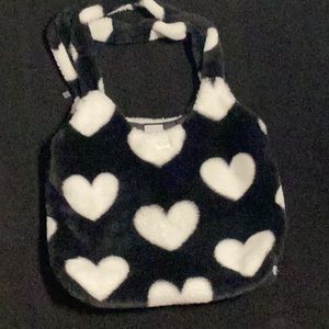 Heart logo tote bag